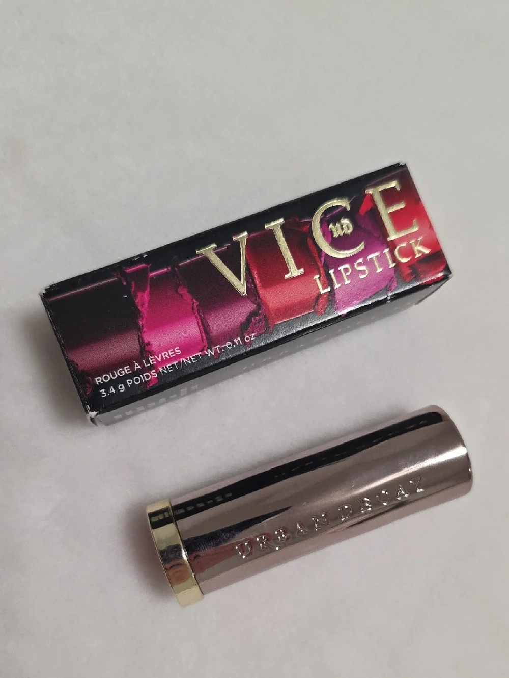 NIB Urban Decay VICE Comfort Matte Lipstick in Temper